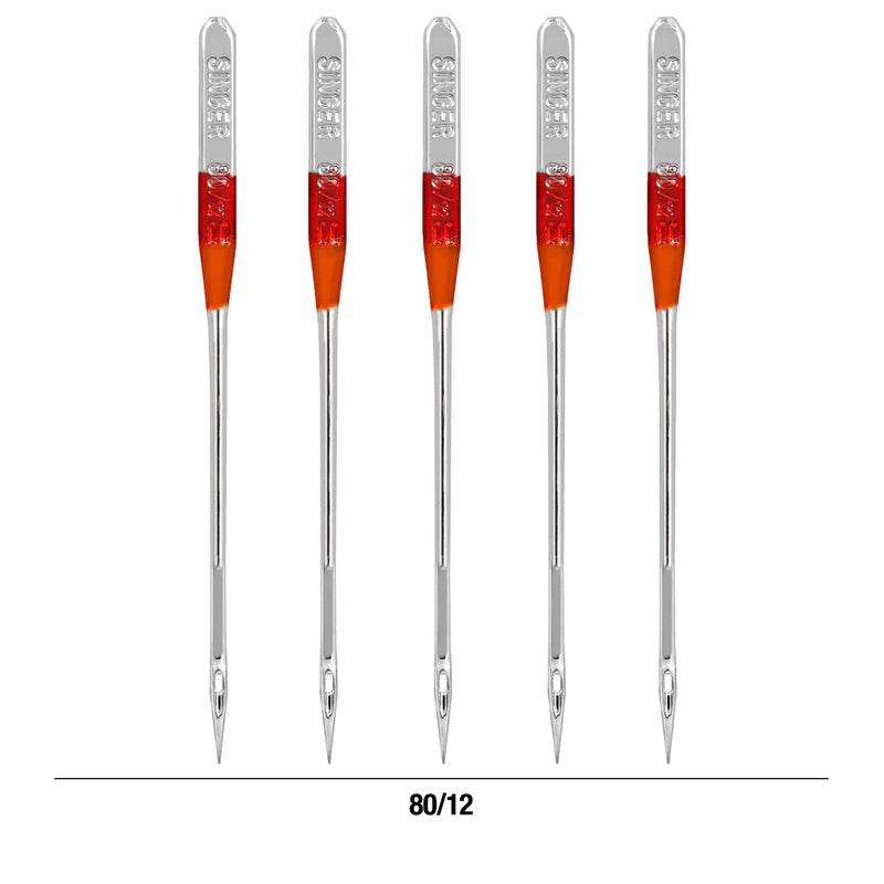 SINGER 04735 Sewing Machine Needles, 5-Pack, 80/12 - Image 3